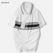 Áo thun Polo nam cổ bẻ MARCO vải cá sấu Cotton xuất xịn, chuẩn form,sang trọng-lịch lãm P63 - POLOMAN