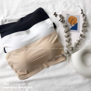 Bra ống không dây, áo lót quây thông hơi cài khoá sau (Ảnh thật)