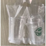 Túi 2 cốc đựng cốc trà sữa - trà chanh và túi T đựng 1 cốc