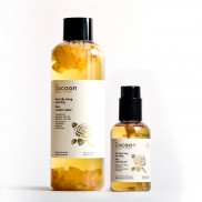 Combo Nước tẩy trang hoa hồng cocoon 500ml + Dầu tẩy trang hoa hồng cocoon 140ml