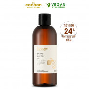 Toner nước bí đao cân bằng da cocoon 310ml thuần chay