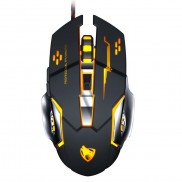 Chuột máy tính T-WOLF Model V6, dây cắm USB Led 7 Màu