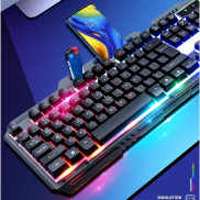 Bàn phím cơ Gaming RK300 Full LED , Cảm Giác Chơi Game Cực đã BH  6 Tháng