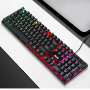 Bàn Phím Cơ Gaming KB121 Gaming cao cấp, có chế độ led, phím cảm giác chơi game cực đã BH 12
