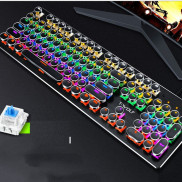 Bàn Phím Cơ Gaming T70  cao cấp, nhiều chế độ led, phím tạch tạch cảm giác chơi game cực đã BH 12 tháng