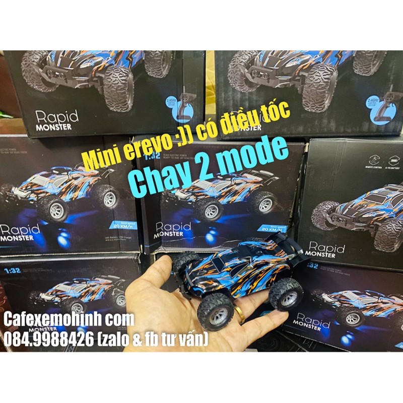  xe điều khiển Mini Erevo 1/32 tốc độ cao đúng chất rc