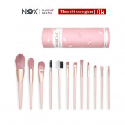 Bộ 12 cọ trang điểm NOX đánh phấn mắt kẻ viền môi đánh phấn má hồng chuyên nghiệp