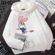 áo hoodie nỉ bông thỏ kéo cà rốt, áo hodie nỉ túi bụng