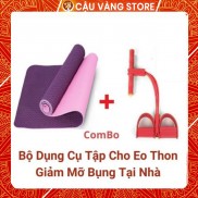 Bộ dụng cụ hít đất Cậu Vàng kèm HAI MIẾNG ĐỆM LÓT ĐẦU GỐI