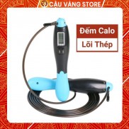 Dây nhảy giảm cân CẬU VÀNG, có đếm số vòng, tính calo điện tử cao cấp, lõi thép xịn