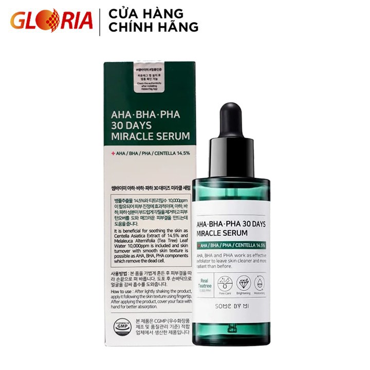 Tinh Chất Ngừa Mụn Some By Mi AHA-BHA-PHA 30 Days Miracle Serum 50ml