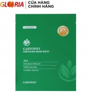 Mặt Nạ Dưỡng Ẩm, Giảm Mụn, Mờ Thâm Caryophy Portulaca Mask Sheet 3 In 1 22g
