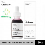 SERUM THE ORDINARY AHA 30% + BHA 2% Peeling Solution - Tinh chất tẩy tế bào chết Ordinary Peeling 30ml