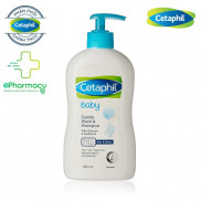 Cetaphil tắm gội 400ml - Sữa tắm gội 2 in 1 Cetaphil Baby Gentle Wash & Shampoo 400ml