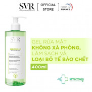 Gel rửa mặt SVR SEBIACLEAR Gel Moussant - Sữa rửa mặt SVR Sabiaclear loại bỏ tế bào chết 400ml