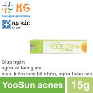 Kem ngừa mụn Yoosun Acnes - Ngăn ngừa và làm giảm mụn, kiểm soát bã nhờn.Ngăn ngừa và làm mờ sẹo, tái tạo và phục hồi da