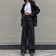 | Hình thật độc quyền | Quần cullotes suông ống rộng 2 túi trước