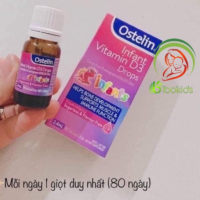 Sale D3 giọt _ Infant Vitamin D3 Drops 2.4ml cho bé từ 0-12 tuổi