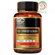 (Hàng tem chemist) bổ não go ginkgo 9000mg của go healthy úc