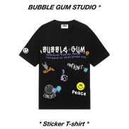 Áo thun Sticker mặt cười - by Bubble Gum Studio