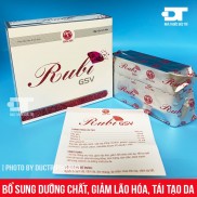  Viên uống Rubi GSV - Hỗ trợ làm đẹp da