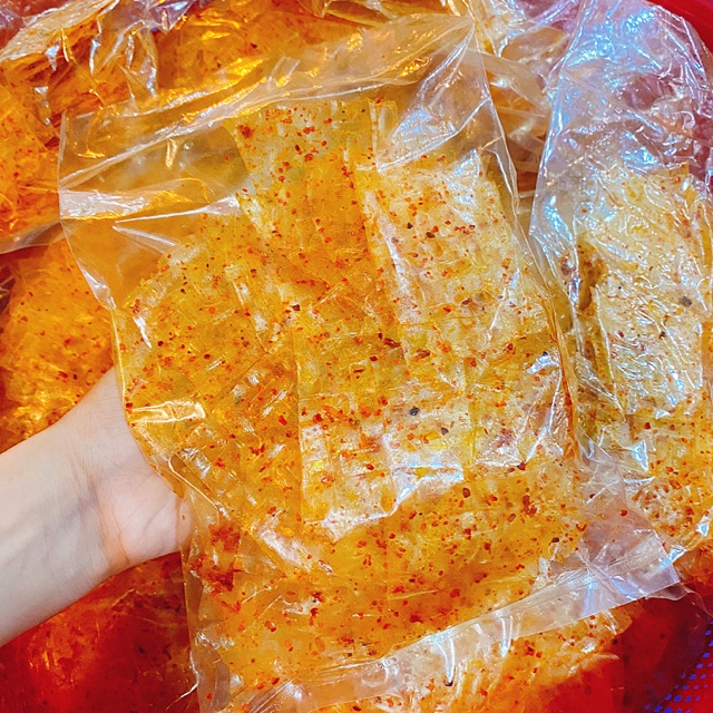 BÁNH TRÁNG BÒ SA TẾ CAY 50GRAM