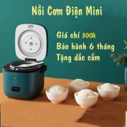 Nồi Cơm Điện Đa Năng Mini JIASHI 0.8L Dùng Cho 1-2 Người Hàng Nội Địa Trung Cao Cấp, Tiện Íời