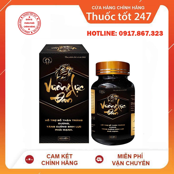 VƯƠNG LỰC ĐAN - Hộp 60 Viên Tăng cường sinh lực