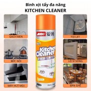  Bình xịt vệ sinh bếp bọt tuyết đa năng Kitchen Clear 500ml - Chai Vàng Cực Mạnh