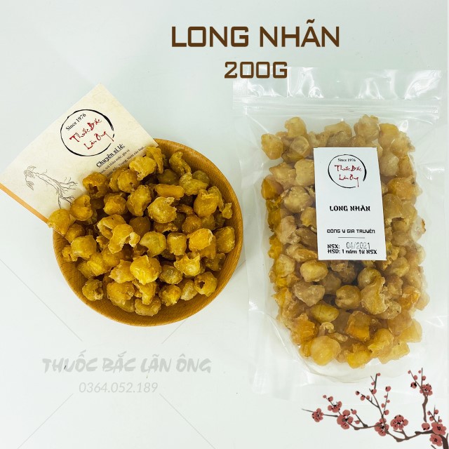 Long Nhãn Khô Hưng Yên 200g