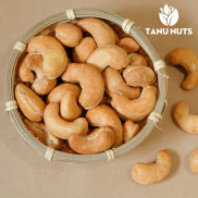 Hạt Điều Rang Muối tách vỏ 500gr TANU NUTS - Điều Bình Phước hàng xuất khẩu