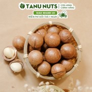 Hạt macca 500gr sấy nứt vỏ TANU NUTS - Hạt mác ca Tây Nguyên