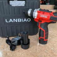 máy khoan pin bắt vit 12v lanbiao máy 2 pin 1 sạc
