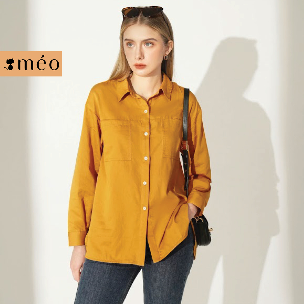 Áo Sơ Mi dài tay cổ Đức Anis Méo Shop