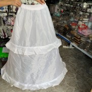 Tùng phồng 2 tầng - phụ kiện cưới Giang - tùng cho váy cưới