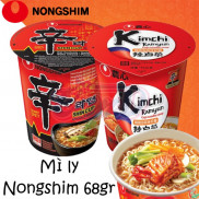 (2 loại) Mì ly Nongshim 68gr