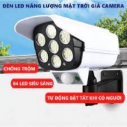 Đèn năng lượng mặt trời giả camera tự động BẬT TẮT chống trộm. có điều khiển