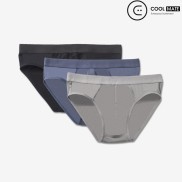 Combo 3 quần sịp tam giác đen,xám, xanh ghi Coolmate TG-DXXg