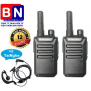 Bộ 02 Bộ đàm Mini Motorola GP600 + 02 Tai Nghe Chuyên Dụng GP-600