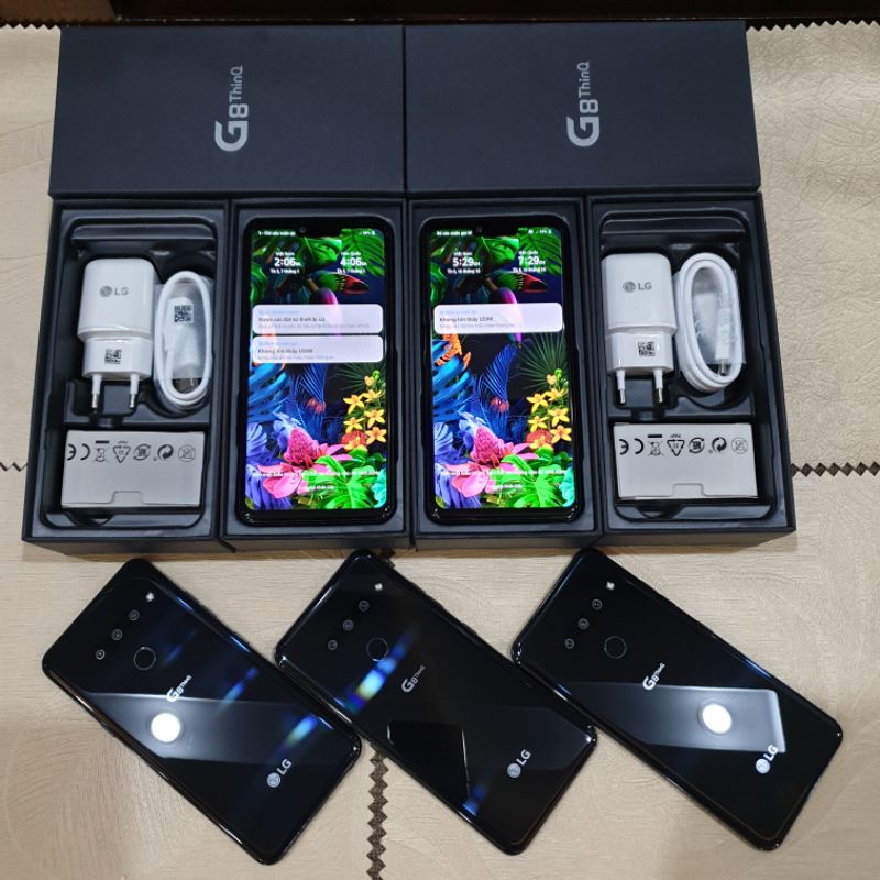  Điện Thoại LGG8 ThinQ Hàn 3 Cam nguyên zin Ram6/128 Chip Snap 855