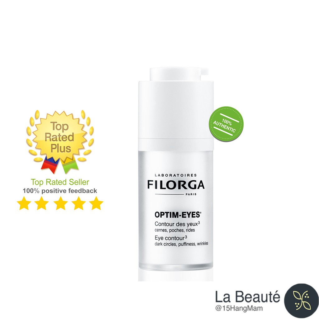 Filorga Optim-Eyes -Kem Dưỡng Ba Tác Động Gồm Giảm Quầng Thâm, Bọng Mắt, Nếp Nhăn 15ml