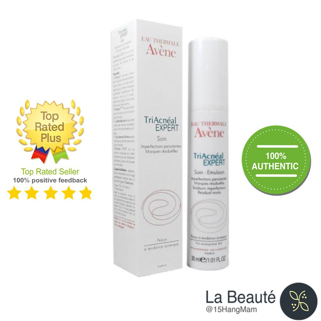 Avène Triacnéal Expert Soin - Kem Làm Giảm Mụn Trứng Cá Và Vết Thâm 30ml