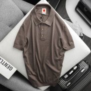 Áo Thun Polo Nam, Áo Phông Polo Nam Có Cổ Kẻ Caro Tay Ngắn Vải Cotton Len Cap Cấp NUMBI PL002216 SOMEHOW