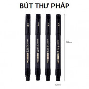  Bút viết thư pháp hán tự, calligraphy, kanji - có thể bơm mưc Baoke