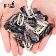 WE FLOWER (Hàng Mới Về) Set 5 Kẹp Nối Tóc Giả Hình Chữ U 6 Răng Tiện Dụng