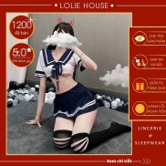 Đồ ngủ cosplay học sinh sexy - Set váy ngủ cosplay nữ sinh gợi cảm anime LOLIE HOUSE - CP20