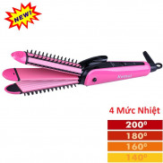 Máy làm tóc 3 trong 1 có 4  mức nhiệt KEMEI 6877 - Hàng Nhập Khẩu