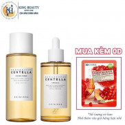 Combo Giảm Mụn, Phục Hồi Da Chiết Xuất Rau Má Skin1004 Madagascar Centella ( Toner 210ml + Serum 100ml )