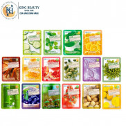 Mặt Nạ Chiết Xuất Thiên Nhiên Cung Cấp Dưỡng Chất Giúp Da Trắng Sáng 3D Foodaholic Natural Essence Mask