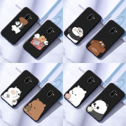 ốp lưng Hình Gấu We Bare Bears 1 Cho Samsung Galaxy A6 / A8 Plus / A7 / A9 2018